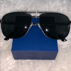 Black Aviator Shades